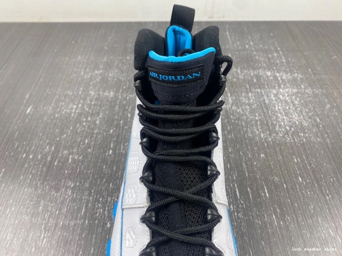 Reps LUCY Air FQ8992-101 Jordan 9 Blue Powder 0702